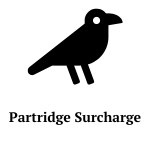 Partridge Surcharge